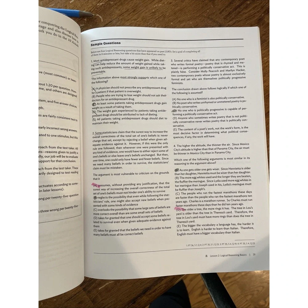 The LSAT Trainer: A Remarkable Self-Study  Paperback,‎ by Kim Mike 2nd EDITION